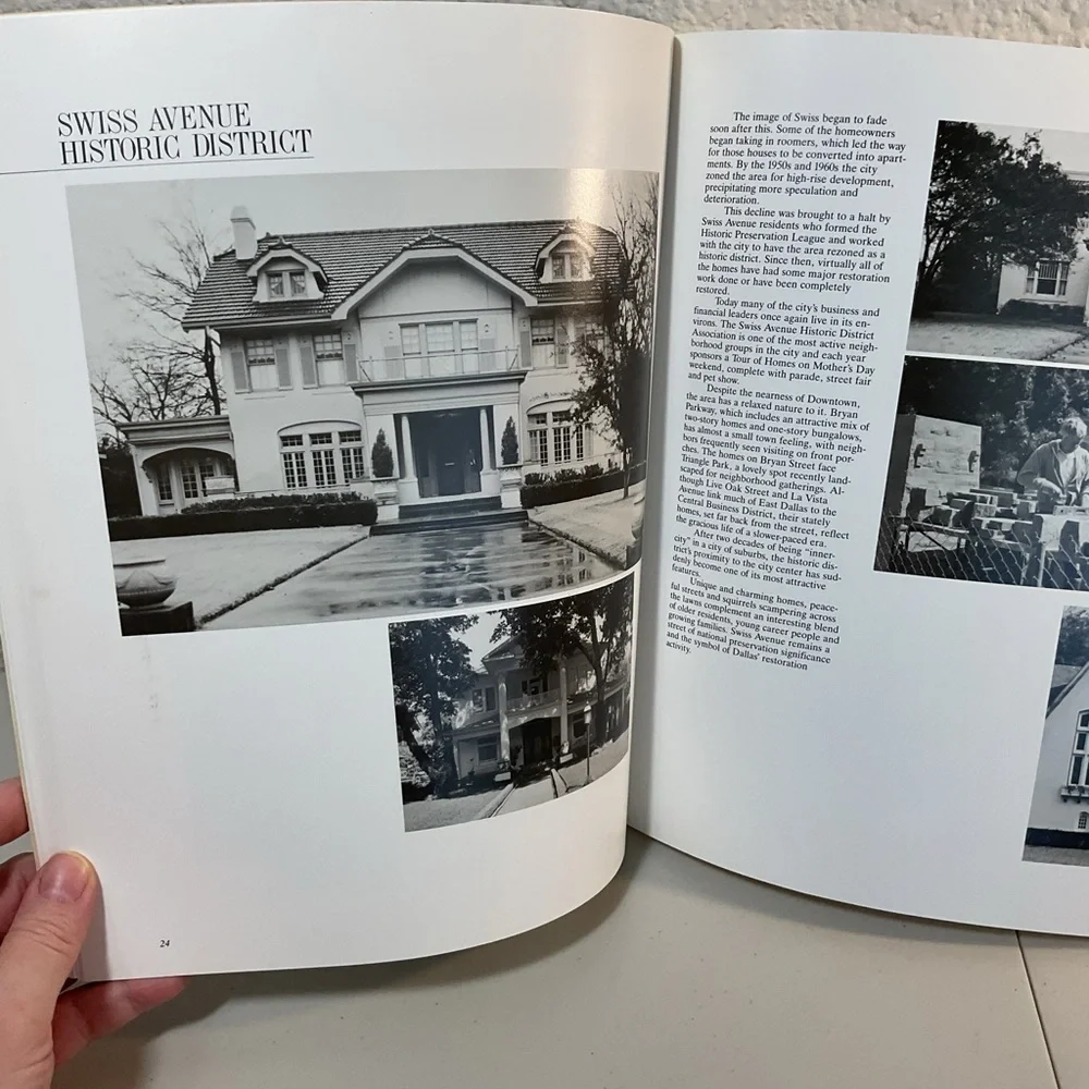 A Guide to the Older Neighborhoods of Dallas Vintage Dallas History Book